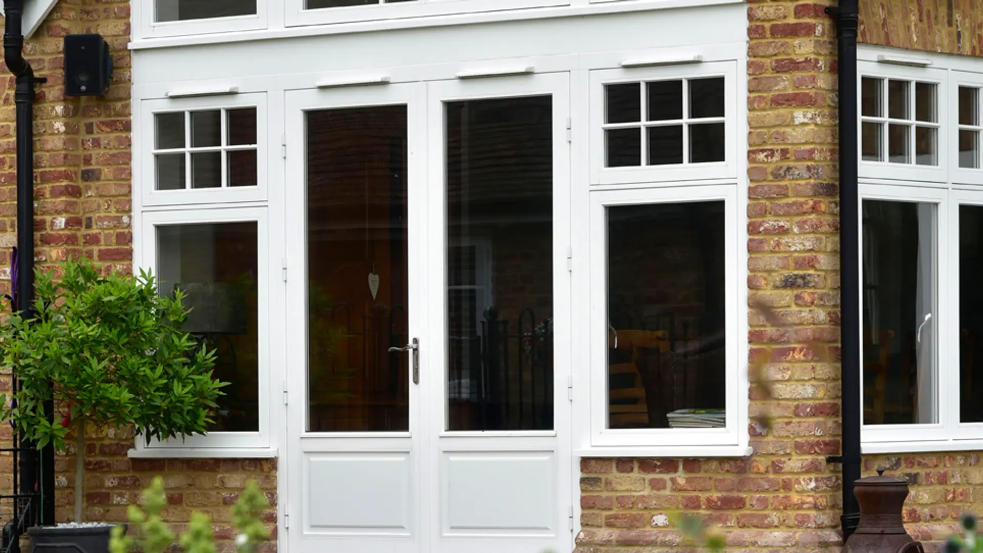 French Door White Exterior 37 - French door in White