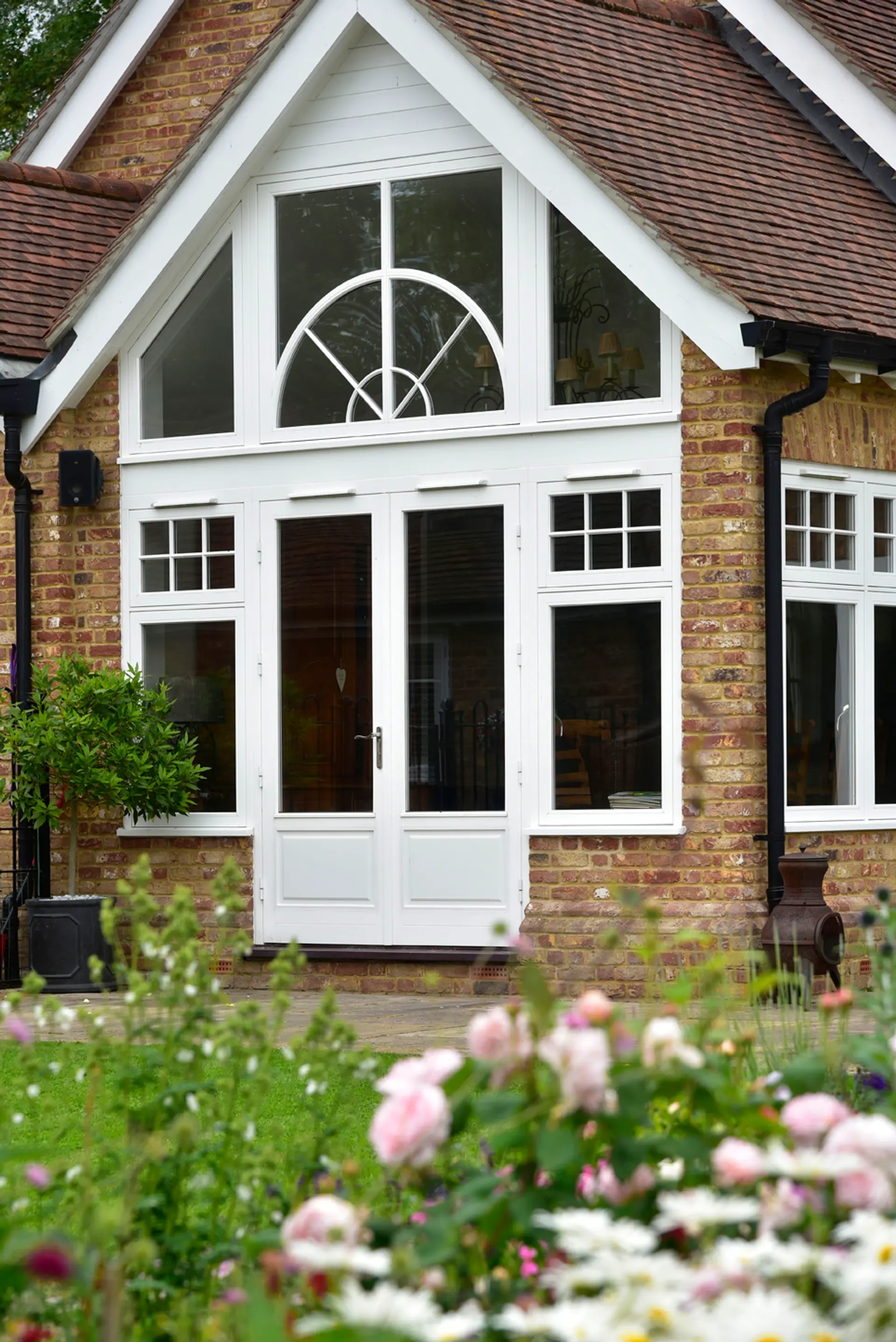 French Door White Exterior 37 - French door in White