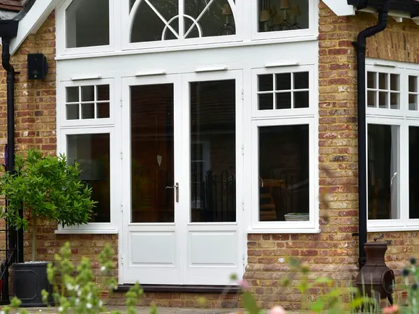 French Door White Exterior 37 - French door in White