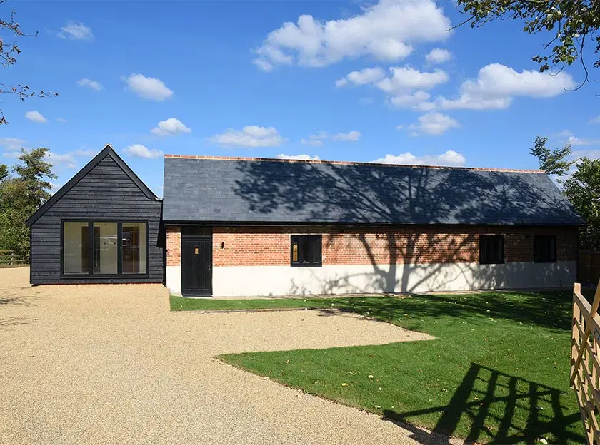 Returning Client Chooses Timber for Barn Development in Hertfordshire