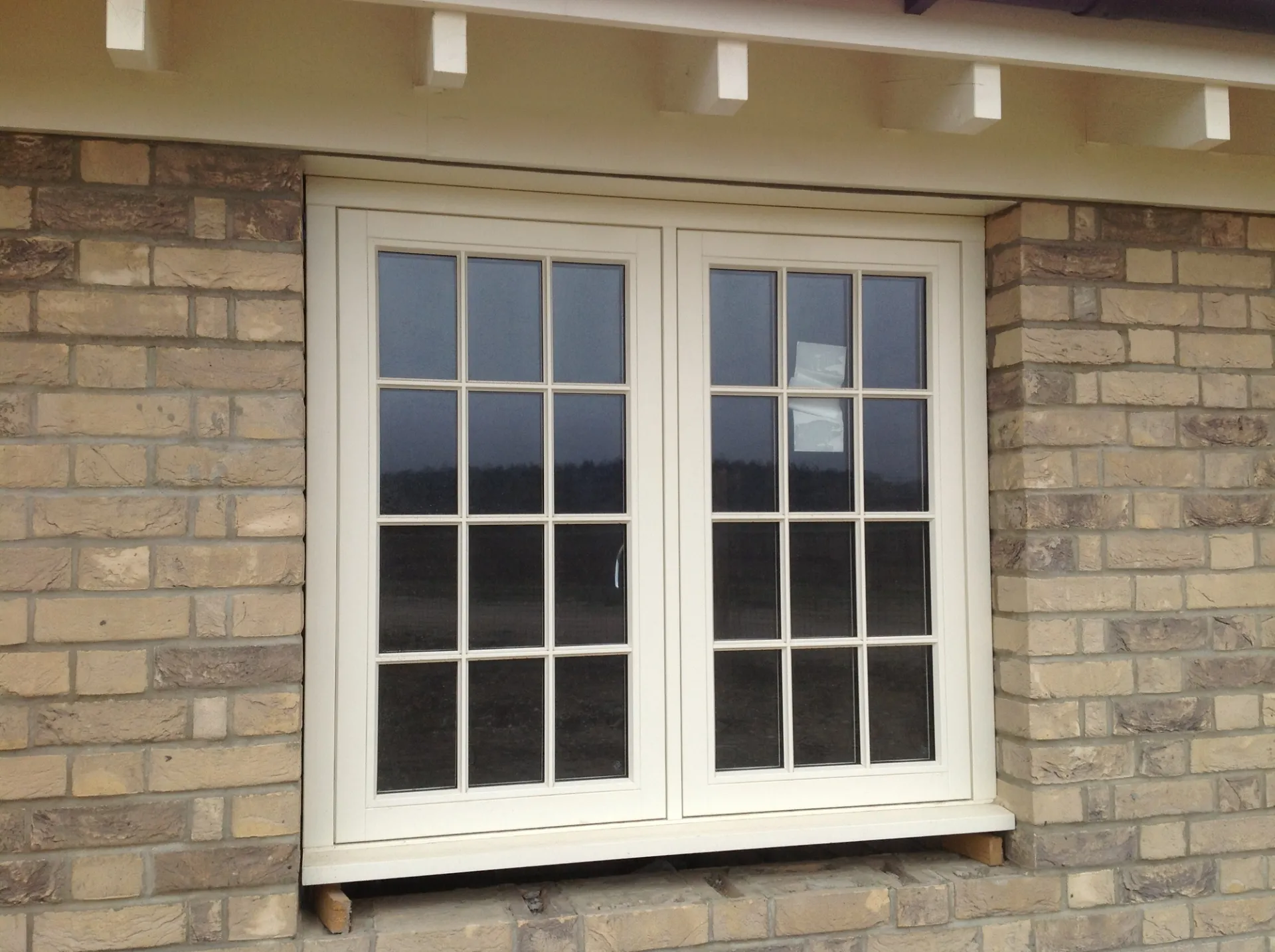 Casement Windows White Exterior 56 - Casement window in White