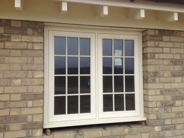 Casement Windows White Exterior 56 - Casement window in White