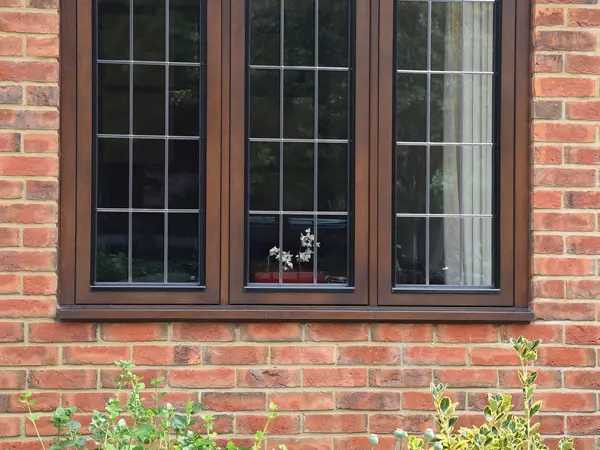 Casement Windows Stained Exterior 4 - Casement window in Stained