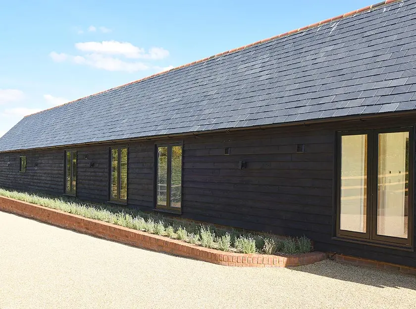 Returning Client Chooses Timber for Barn Development in Hertfordshire