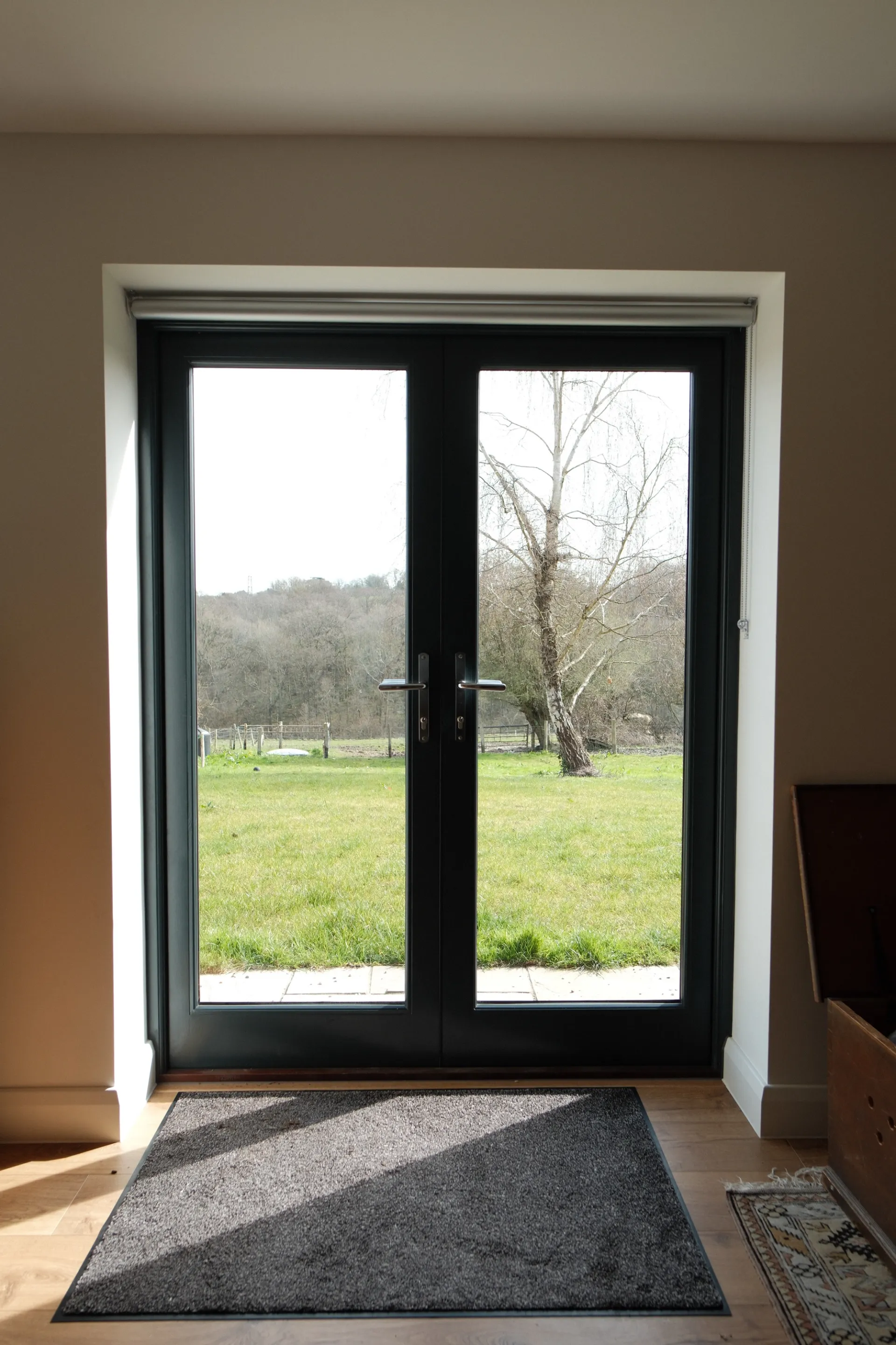 French Door Grey Interior - French door in Grey