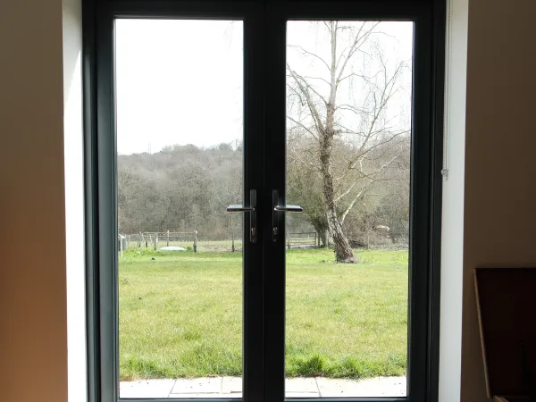 French Door Grey Interior - French door in Grey