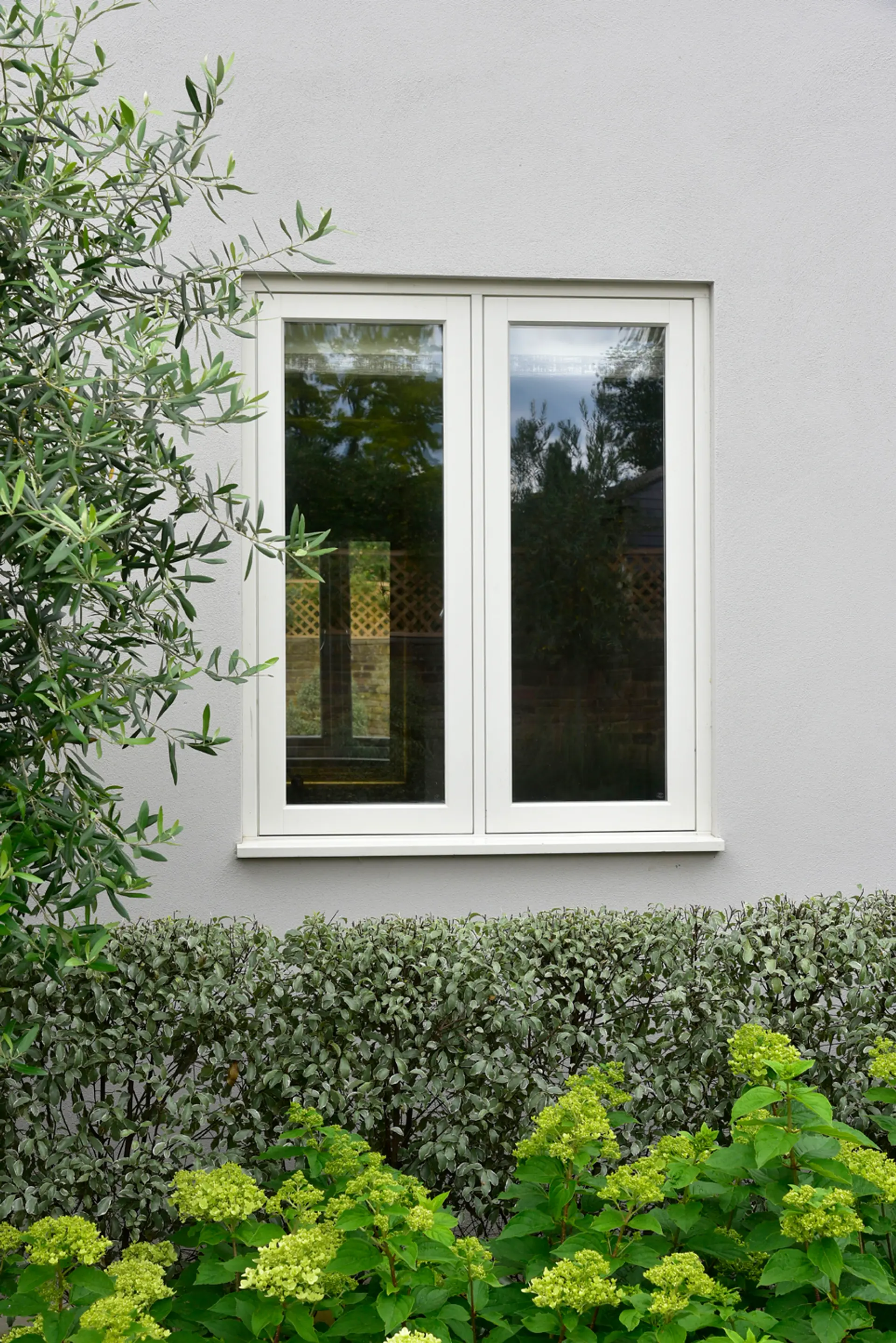 Casement Windows White Exterior 26 - Casement window in White