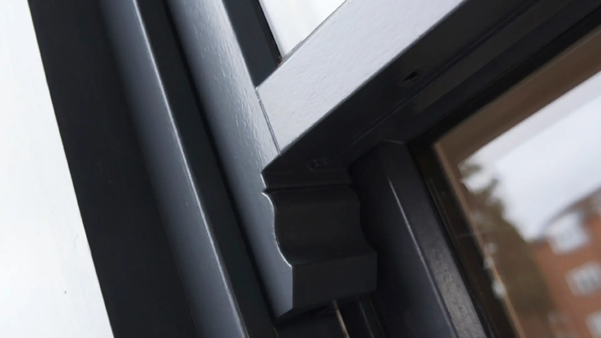 Sash Windows Black Exterior 7 - Sash window in Black