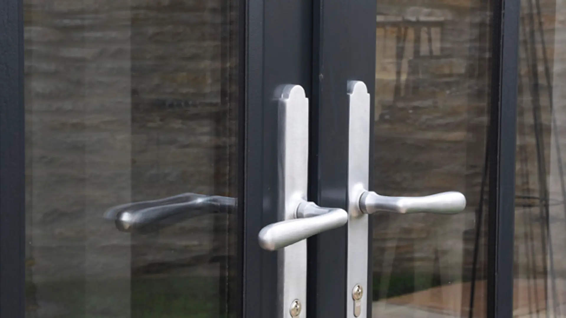 Mumford & Wood Ironmongery Satin Chrome French Door 2 - in