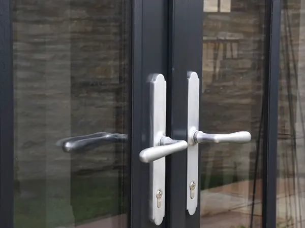 Mumford & Wood Ironmongery Satin Chrome French Door 2 -  in