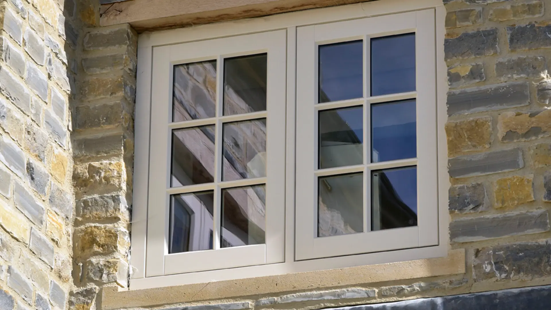 Casement Windows White Exterior 29 - Casement window in White