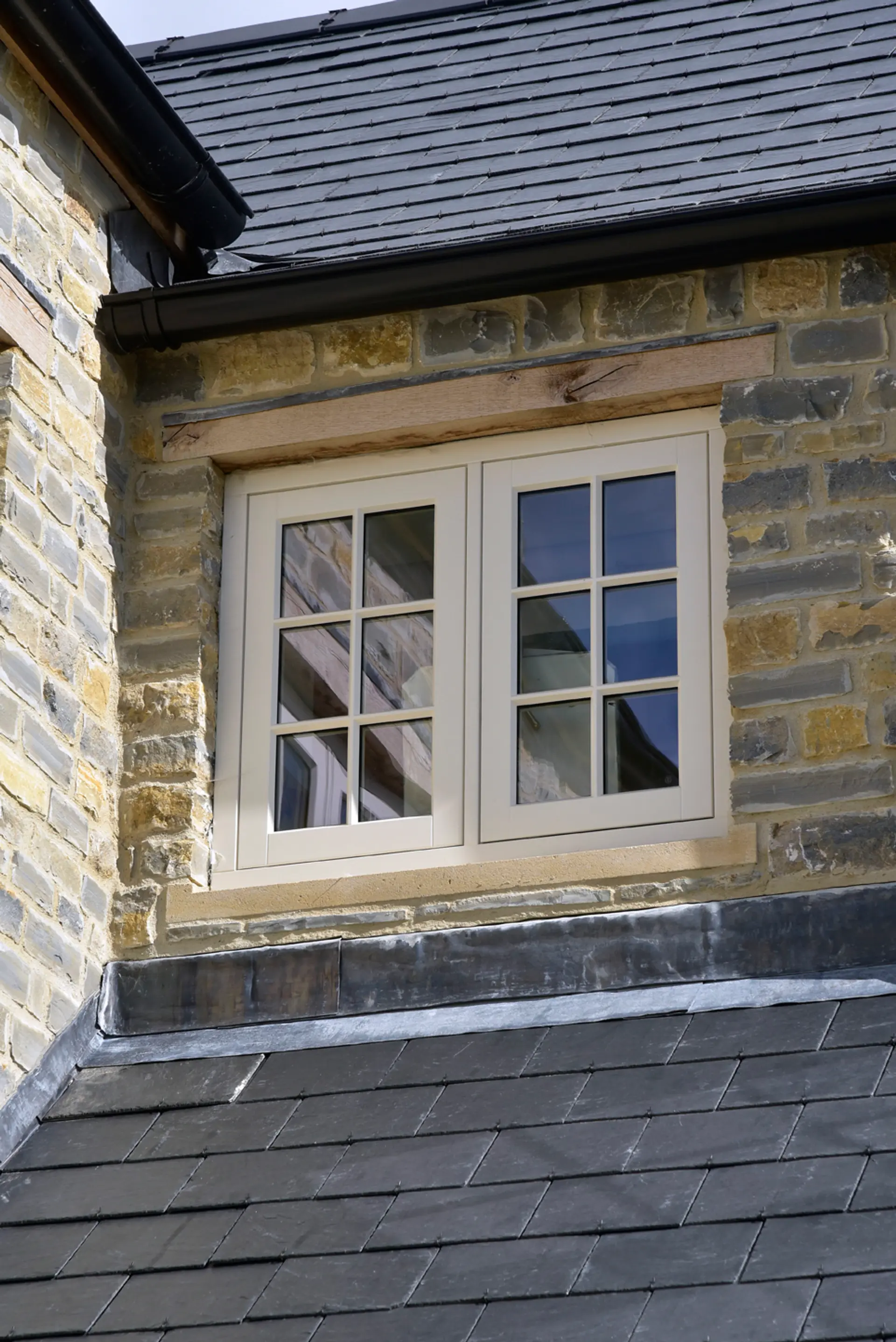 Casement Windows White Exterior 29 - Casement window in White