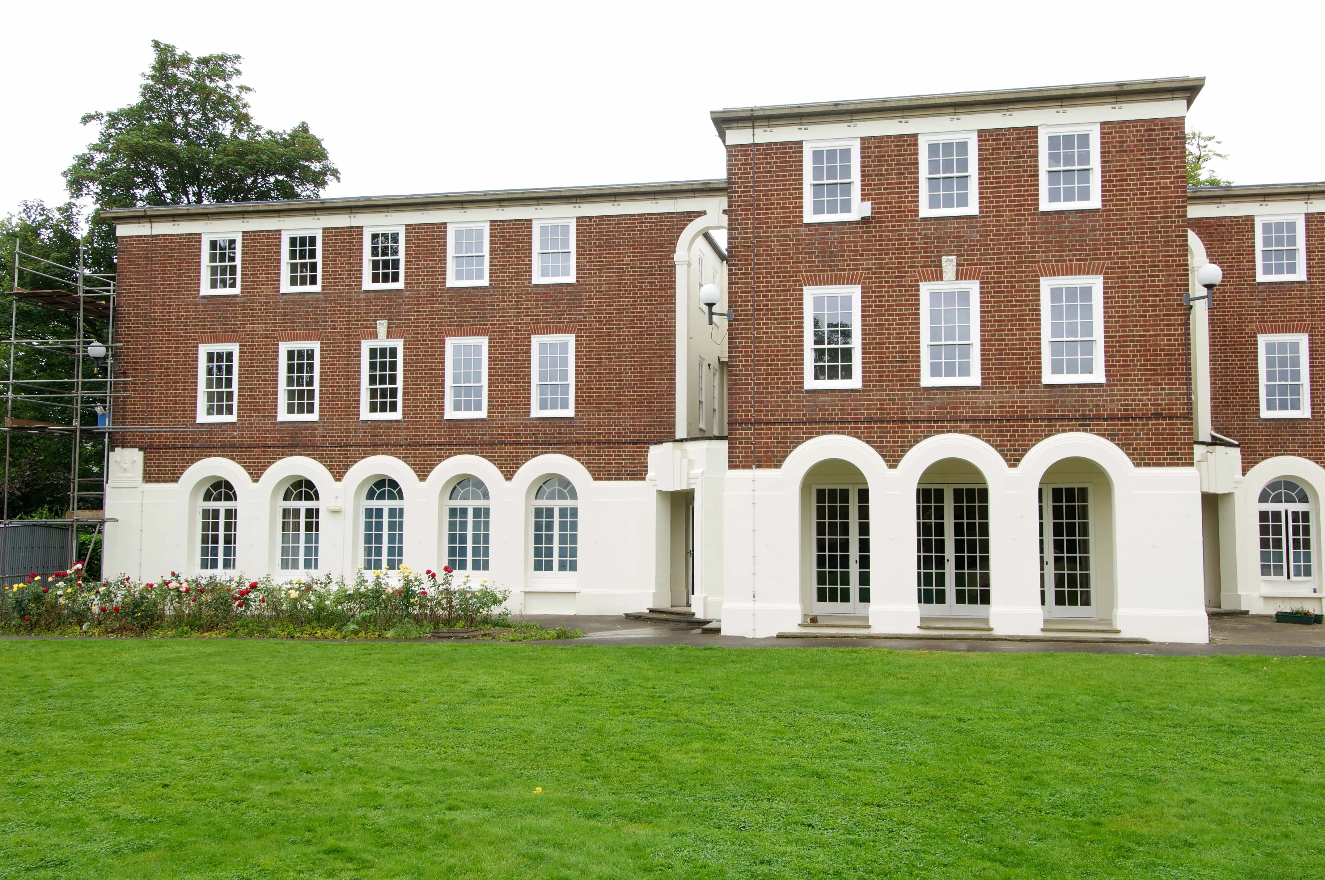 new timber windows for ladies college in cheltenham