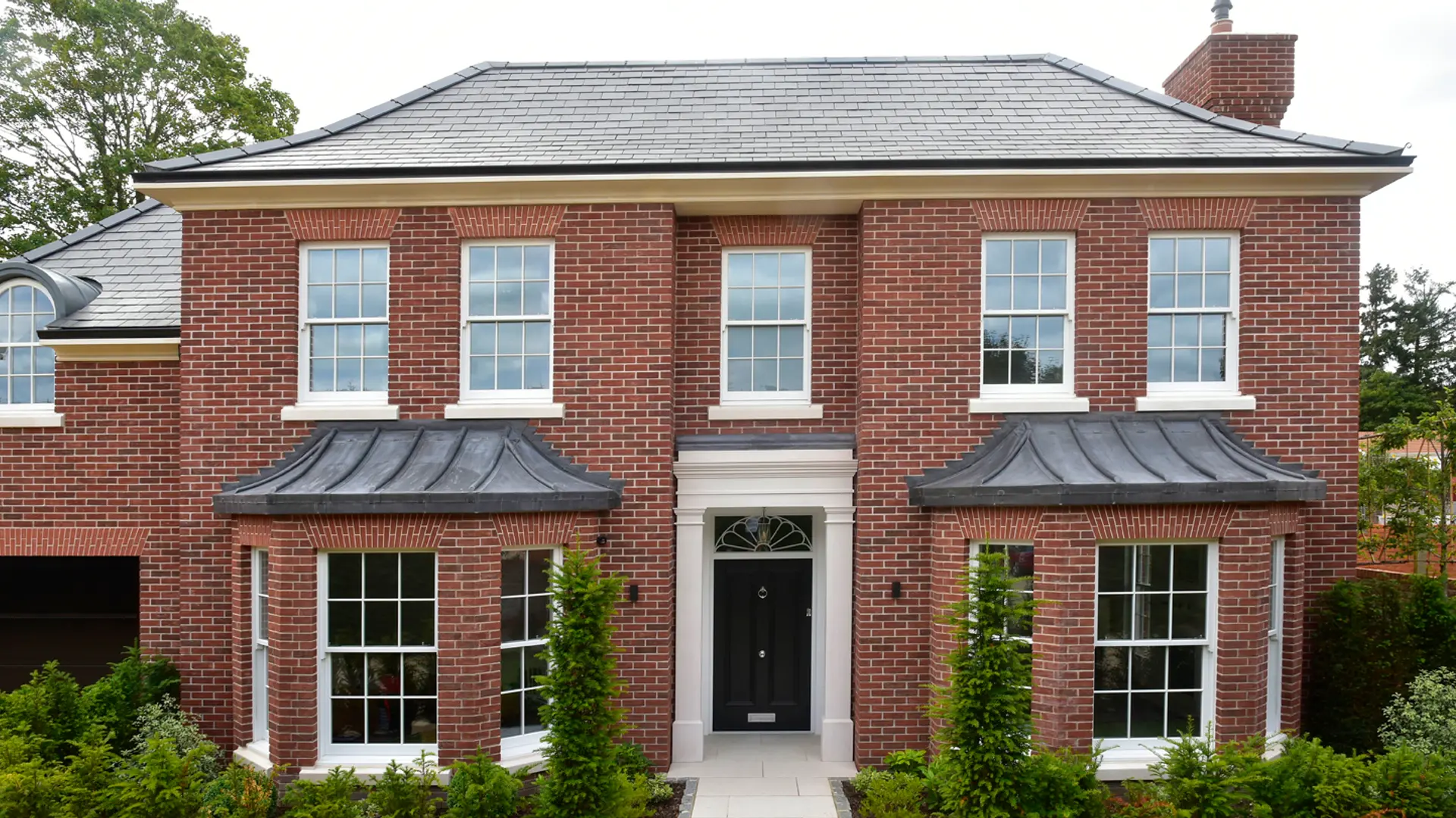 Sash Windows White Exterior 89 - Sash window in White