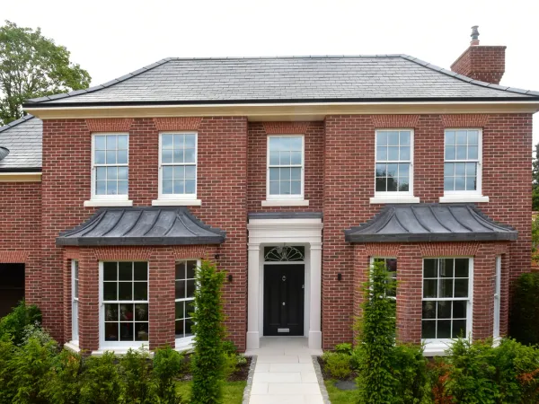 Sash Windows White Exterior 89 - Sash window in White