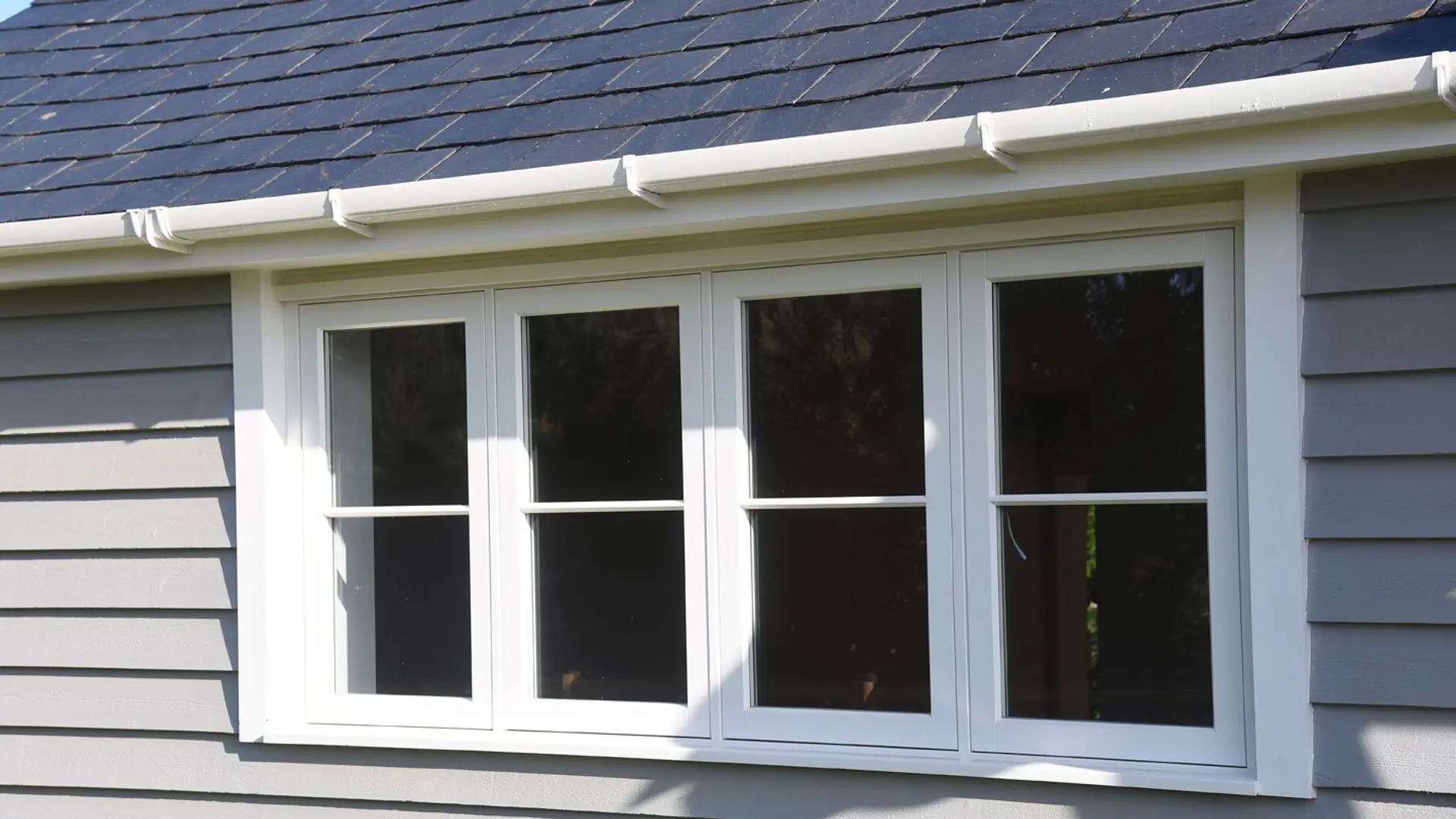 Casement Windows White Exterior 50 - Casement window in White