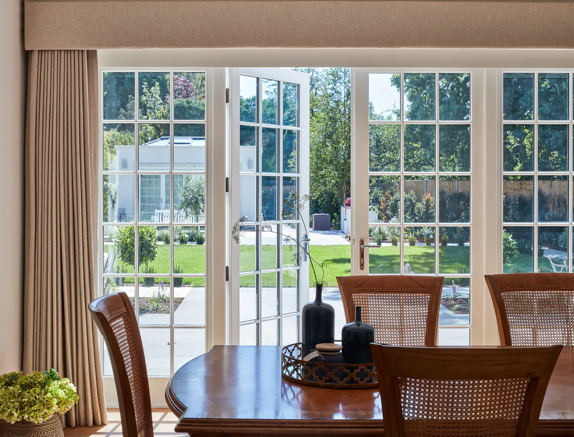French Door White Interior 15 - French door in White