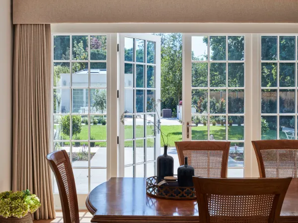 French Door White Interior 15 - French door in White