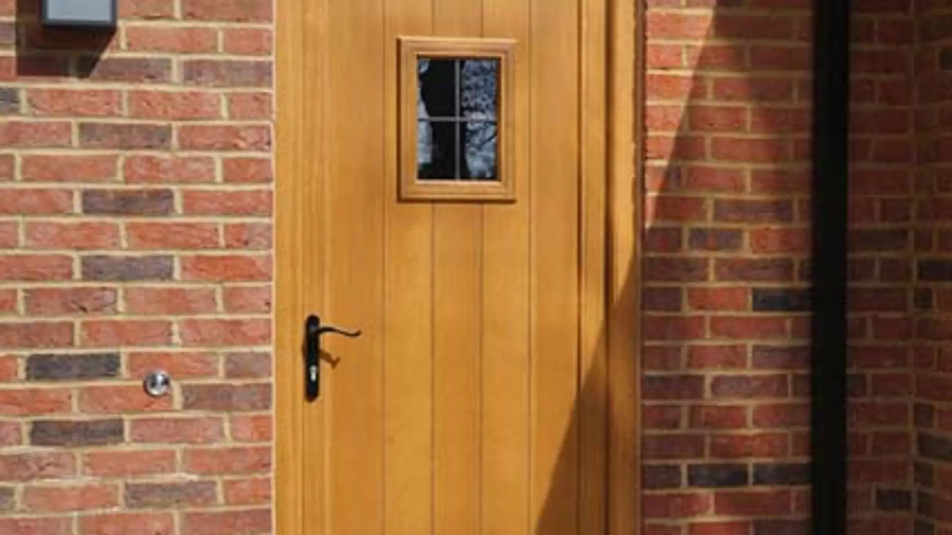 Entrance Door Stained Exterior 5 - Entrance Door in Stained