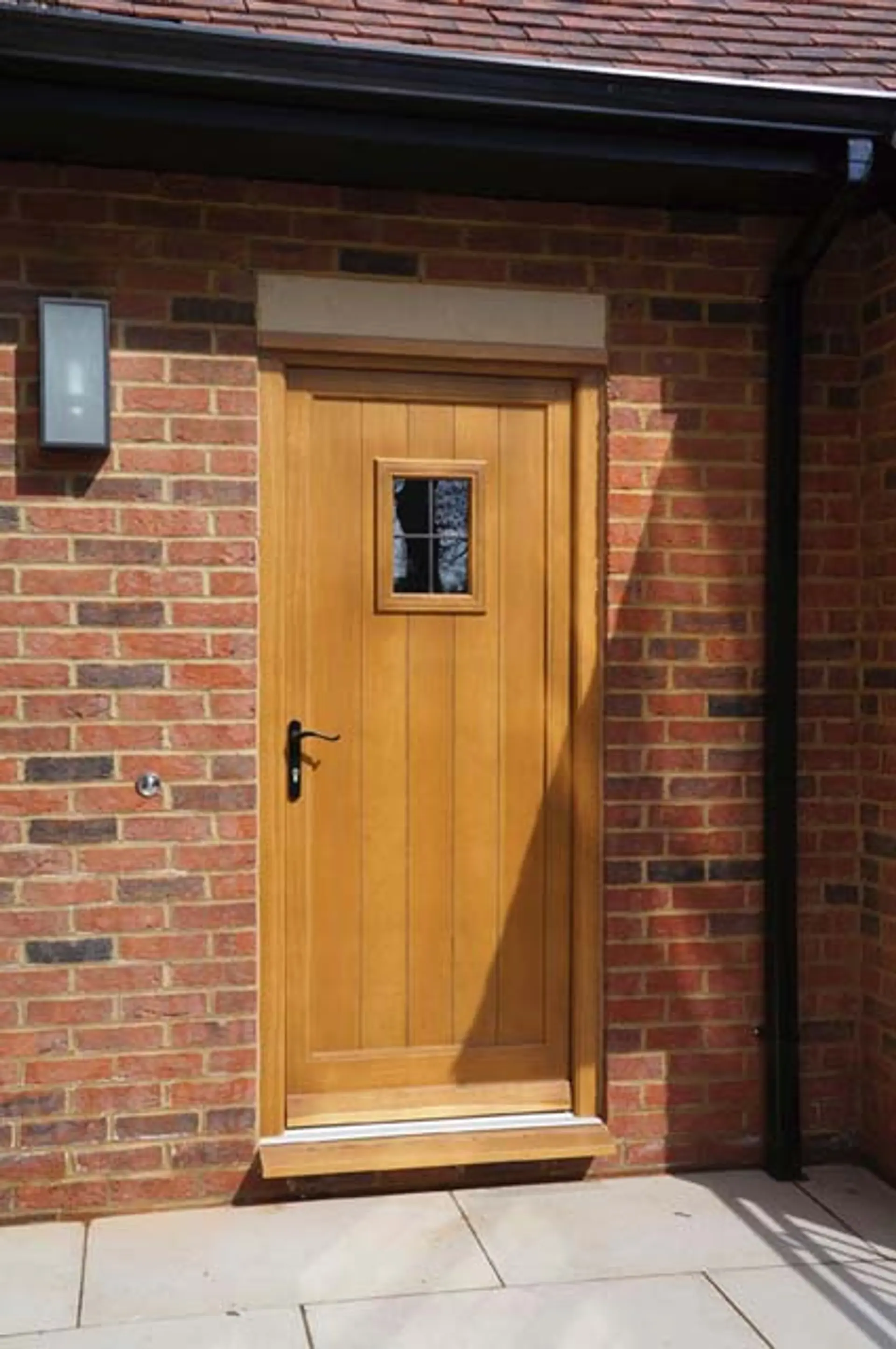 Entrance Door Stained Exterior 5 - Entrance Door in Stained