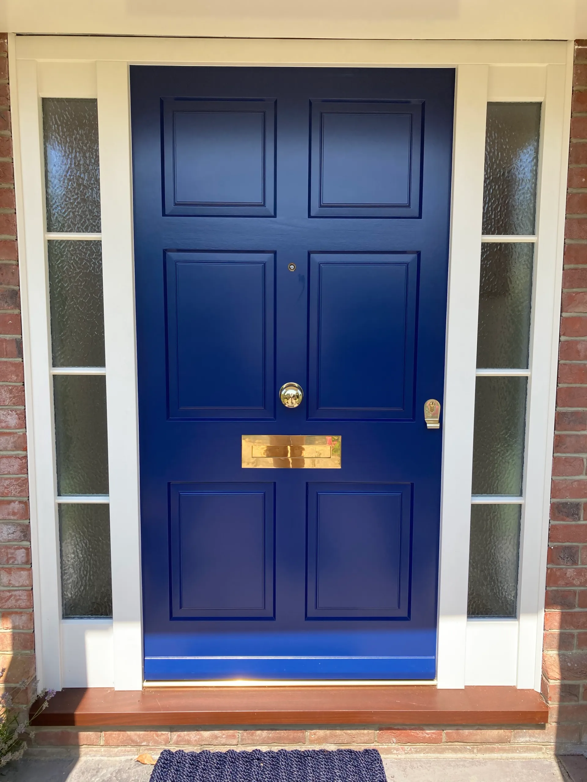 Entrance Door Blue Exterior - Entrance Door in Blue