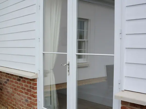 French Door White Exterior 20 - French door in White