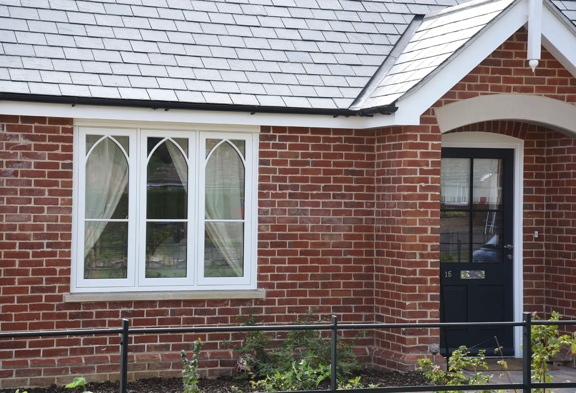 Casement Windows White Exterior 60 - Casement window in White