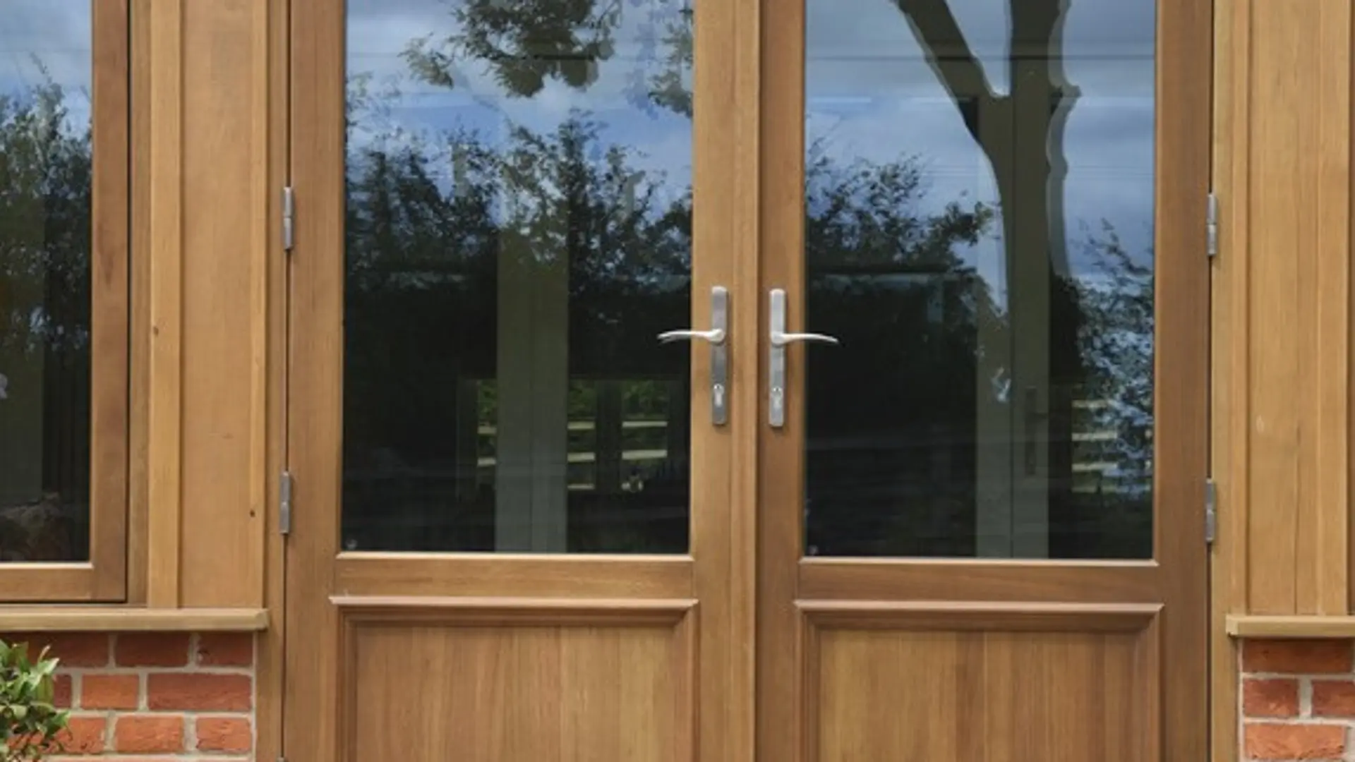 Mumford & Wood Ironmongery Polished Chrome French Door - in
