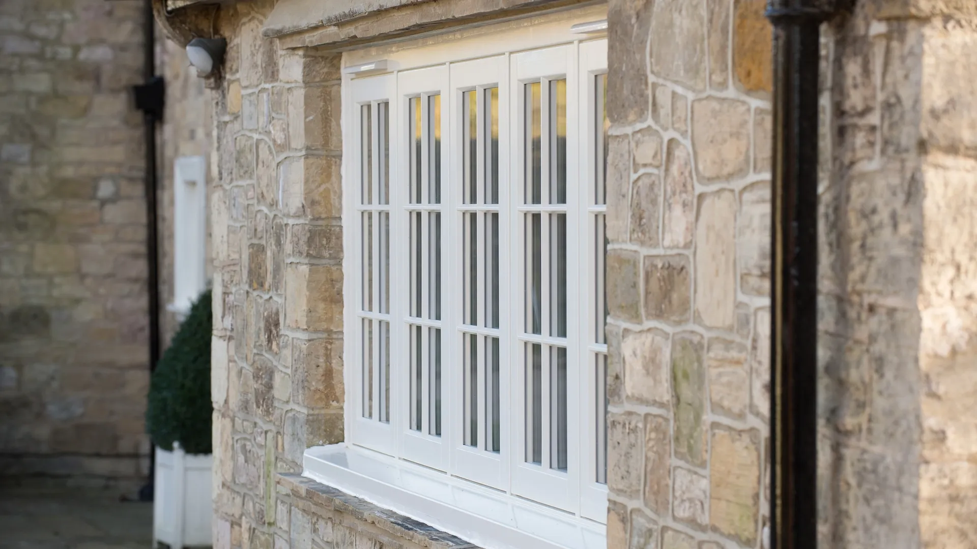 Casement Windows White Exterior 8 - Casement window in White