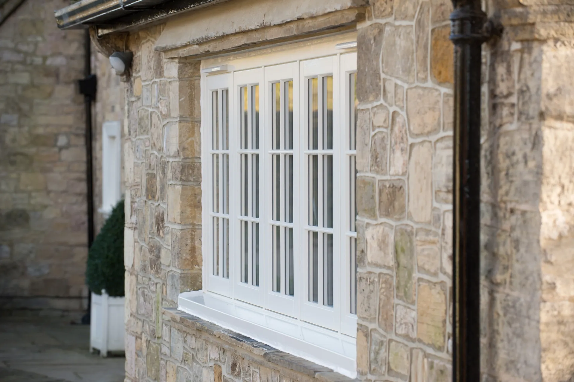 Casement Windows White Exterior 8 - Casement window in White