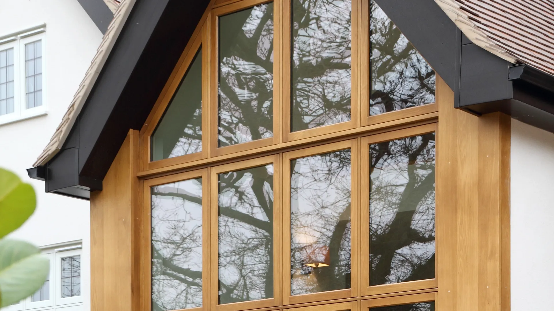 Casement Windows Stained Exterior 2 - Casement window in Stained