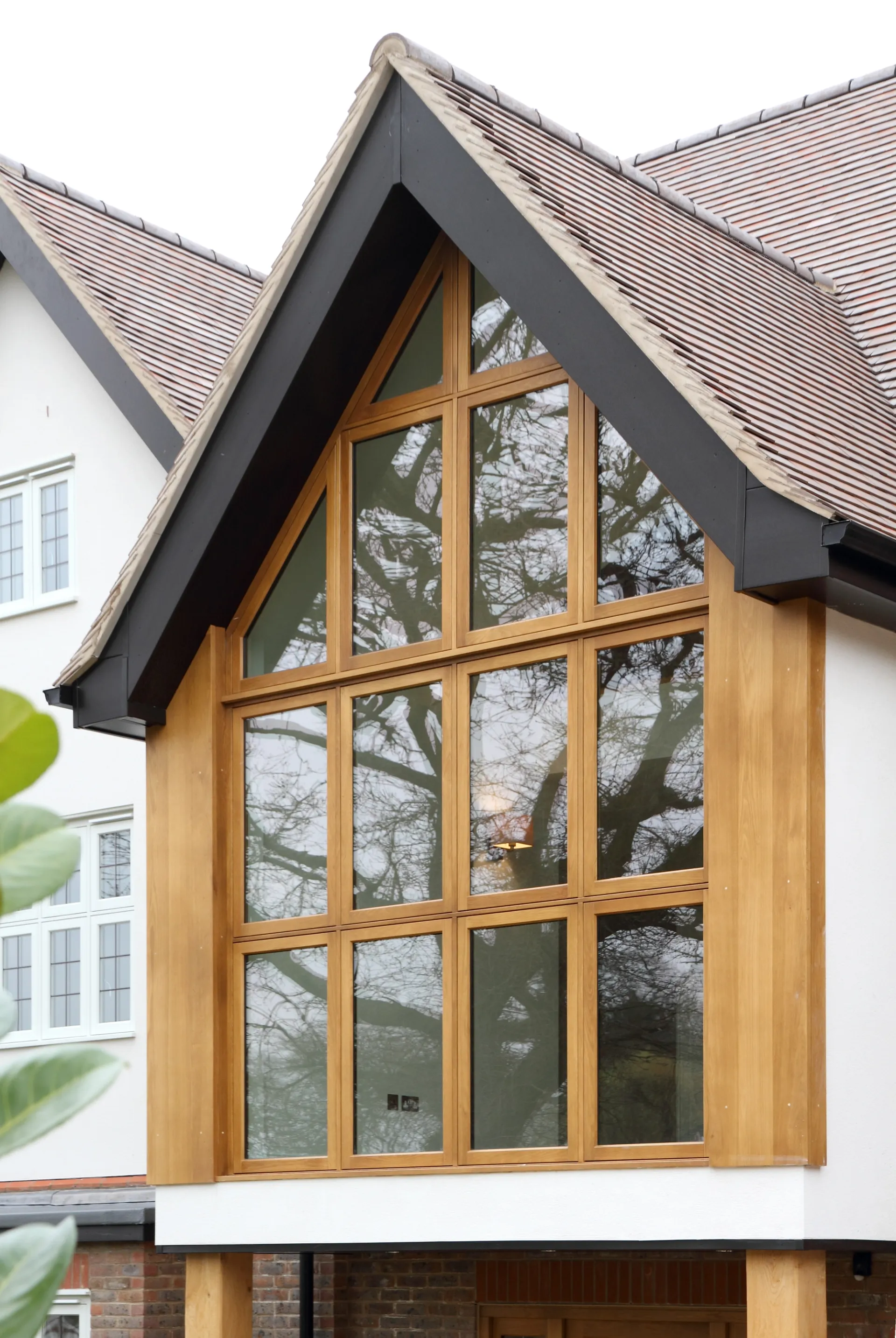 Casement Windows Stained Exterior 2 - Casement window in Stained