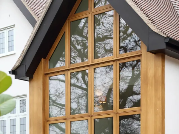 Casement Windows Stained Exterior 2 - Casement window in Stained