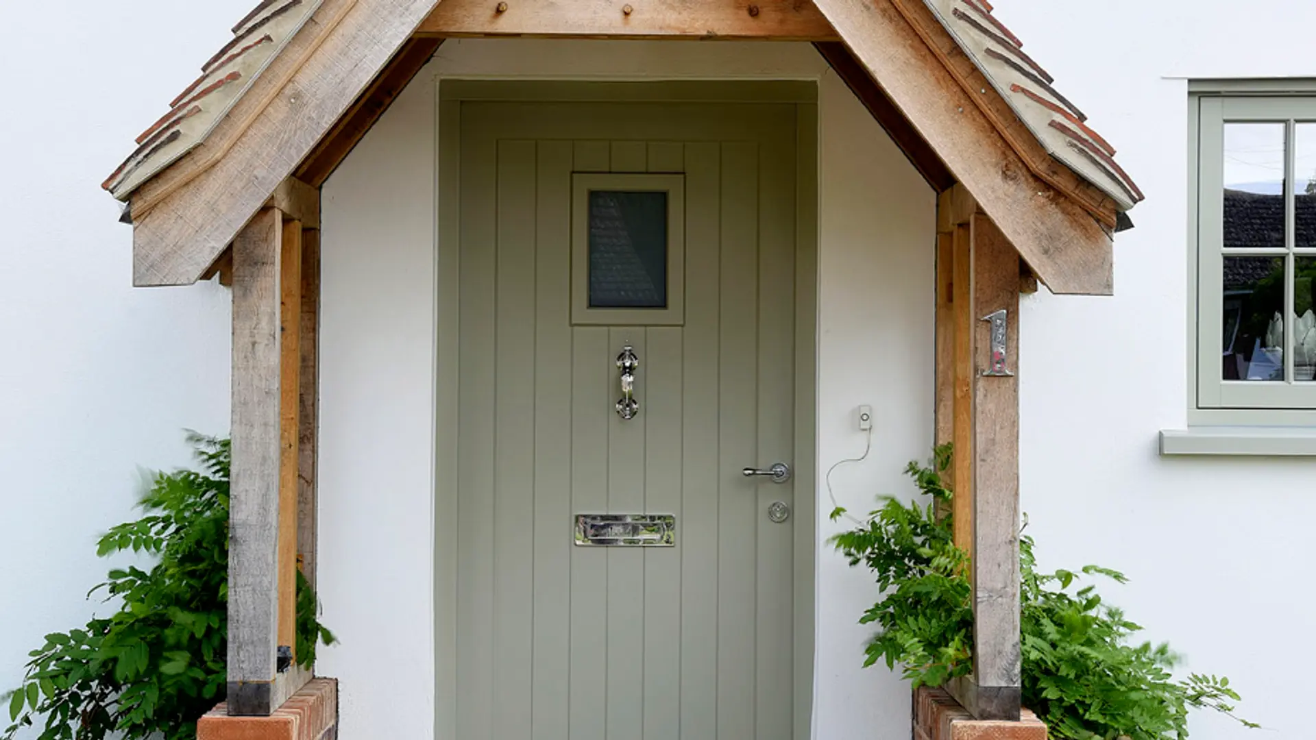 Entrance Door Grey Exterior 14 - Entrance Door in Grey