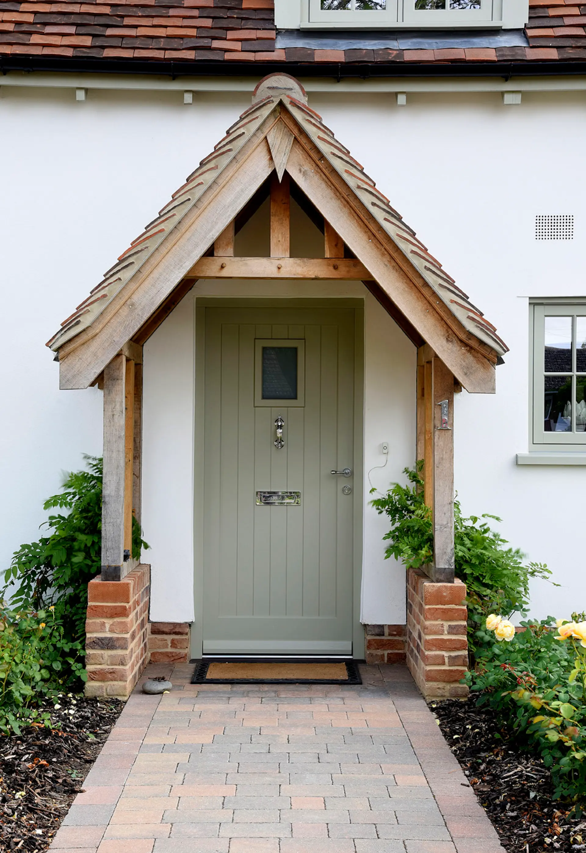 Entrance Door Grey Exterior 14 - Entrance Door in Grey