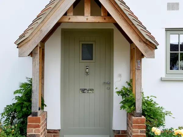 Entrance Door Grey Exterior 14 - Entrance Door in Grey