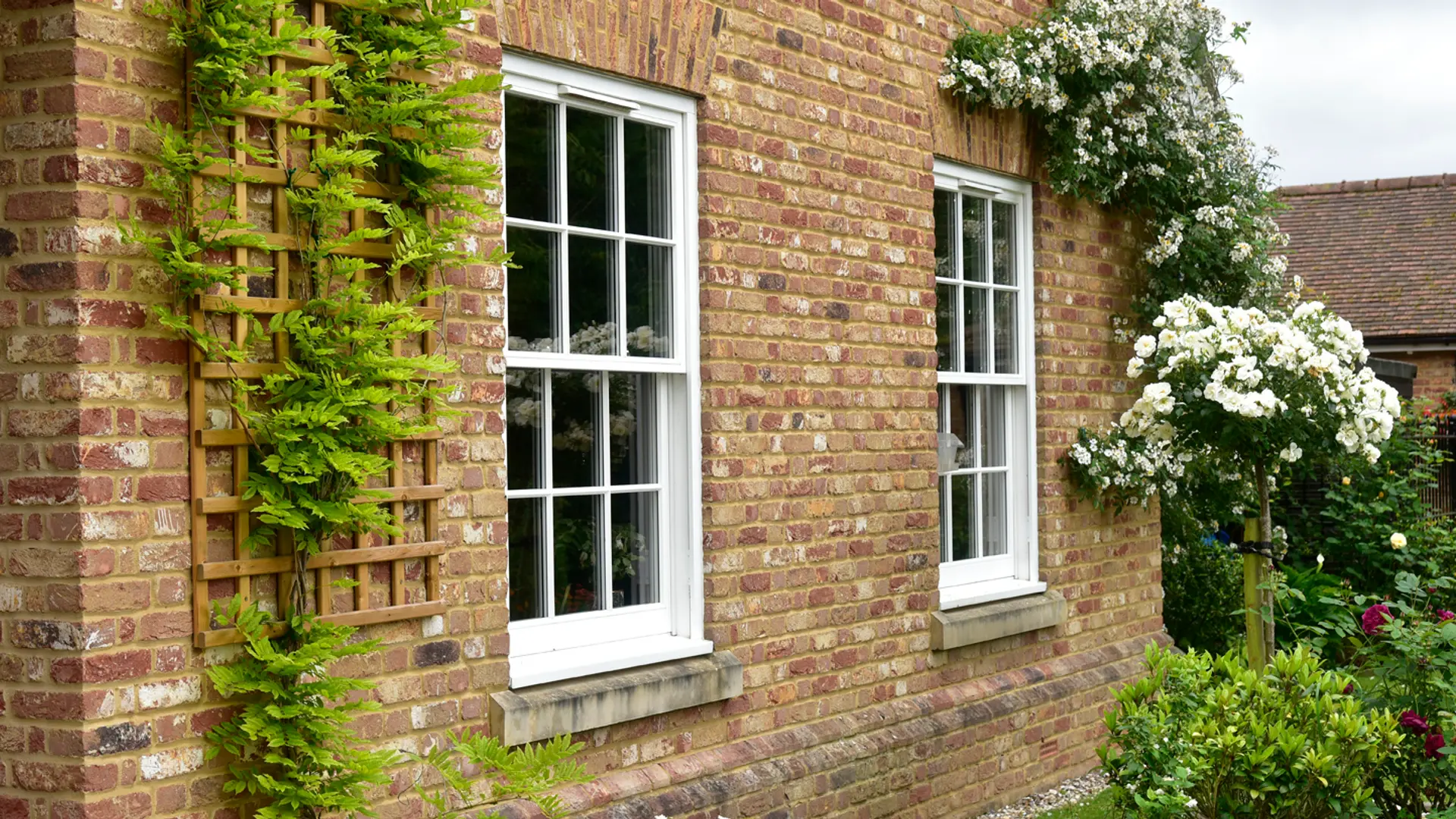 Sash Windows White Exterior 31 - Sash window in White