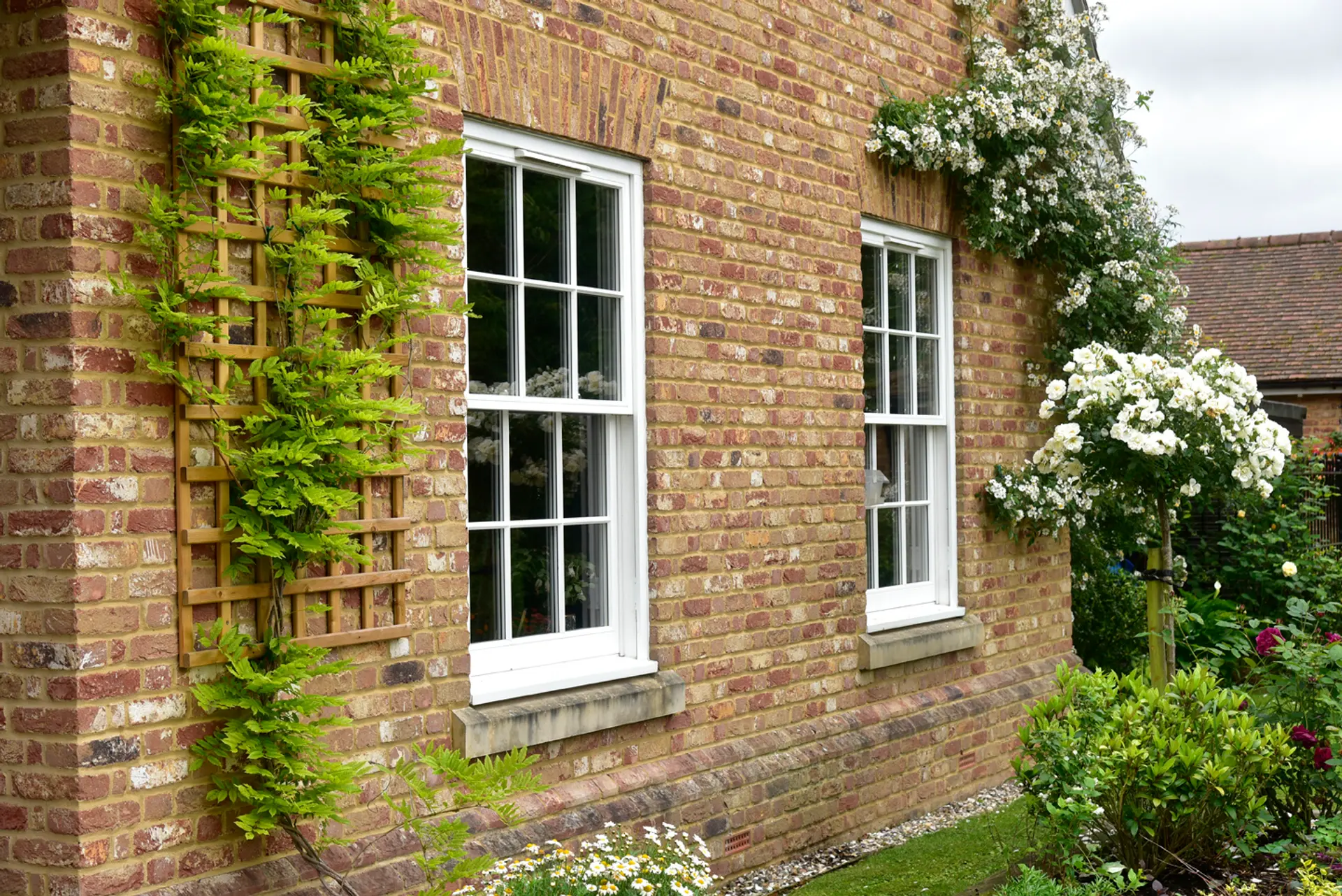 Sash Windows White Exterior 31 - Sash window in White