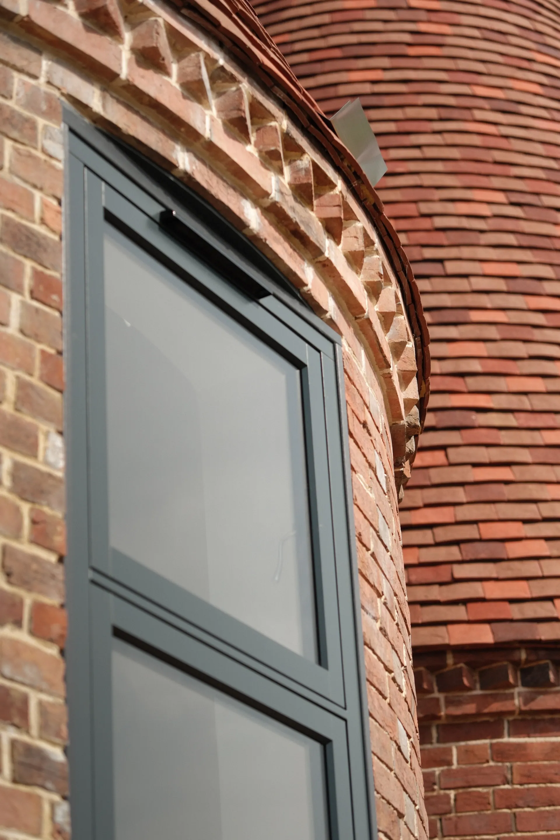 Casement Windows Grey Exterior 3 - Casement window in Grey