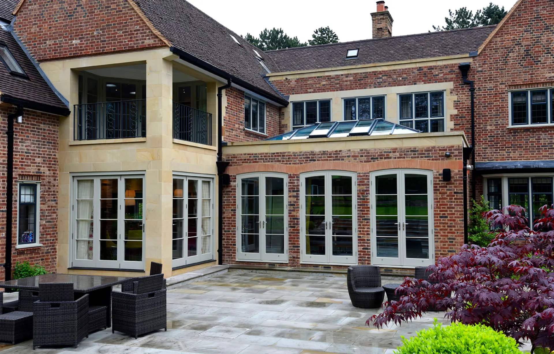 French Door White Exterior 26 - French door in White