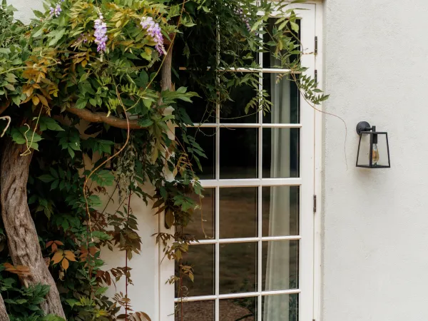 Single Door White Exterior 4 - Single door in White