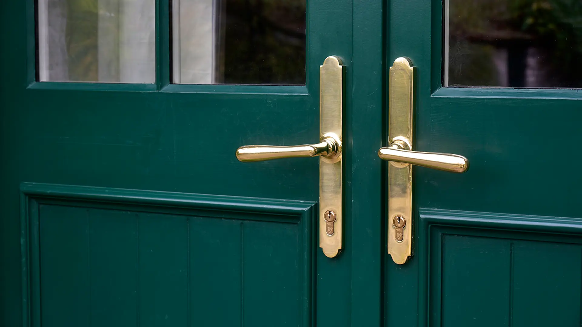 Mumford & Wood Ironmongery Brass Entrance Door 3 - in