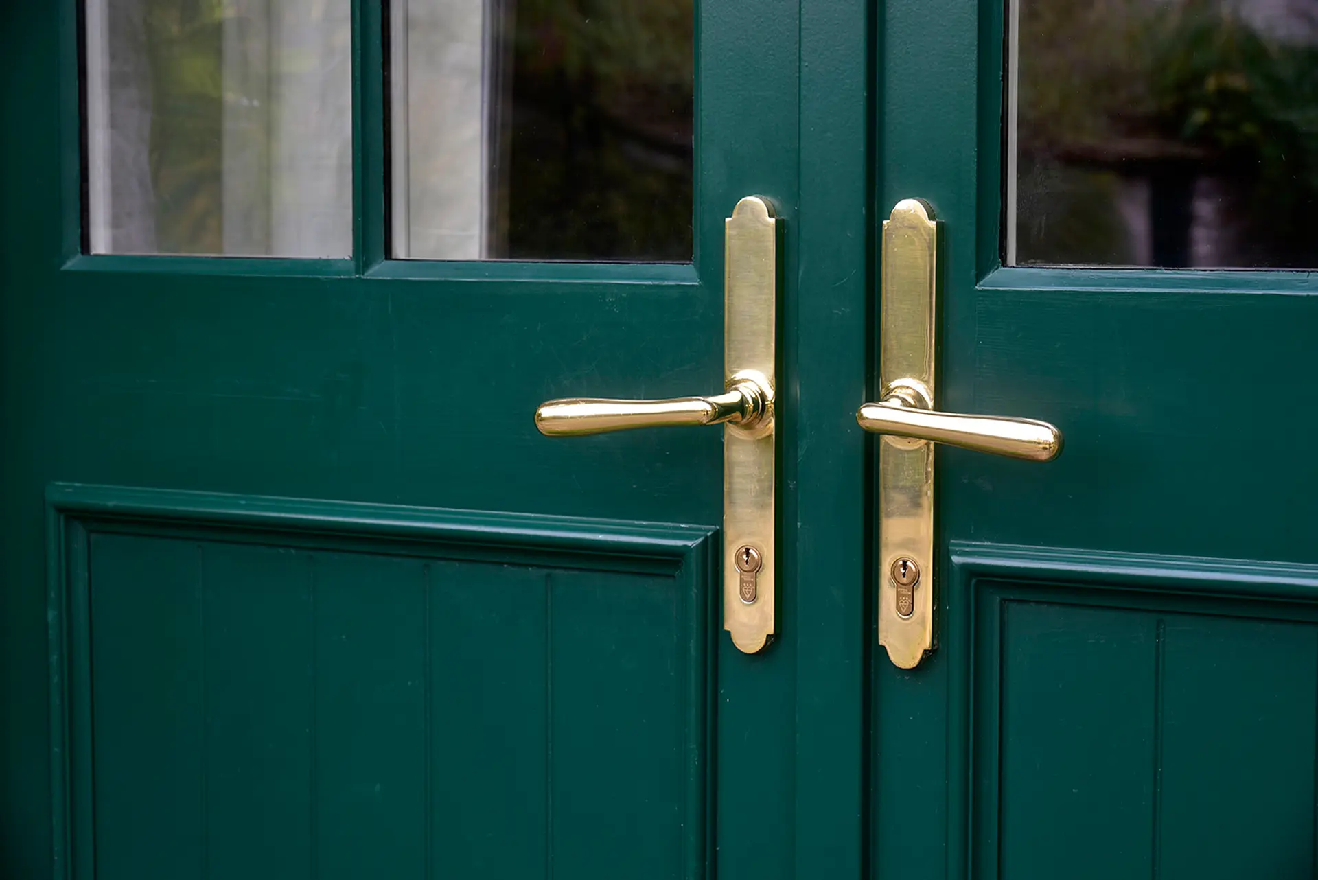 Mumford & Wood Ironmongery Brass Entrance Door 3 - in