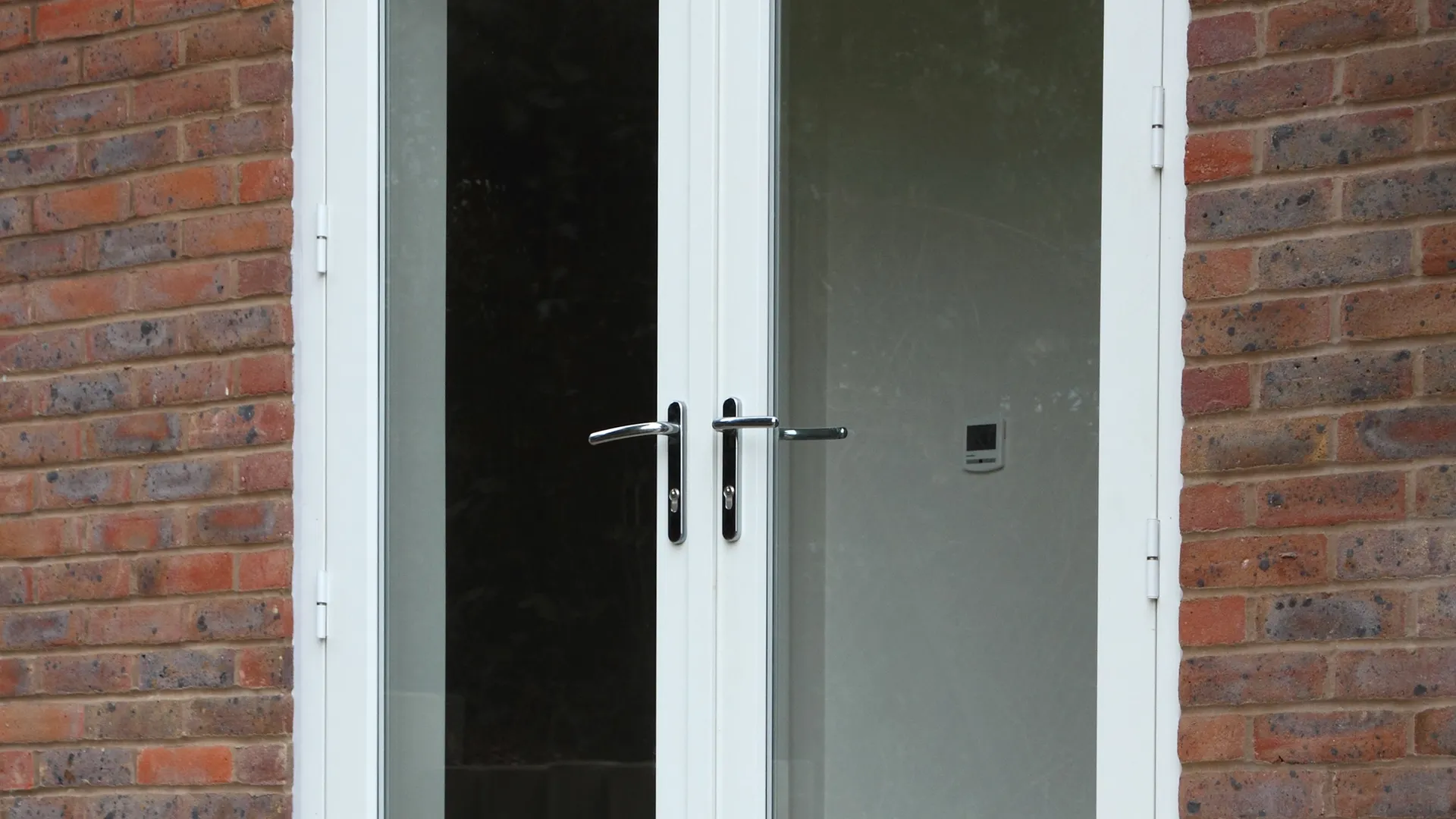 French Door White Exterior 7 - French door in White