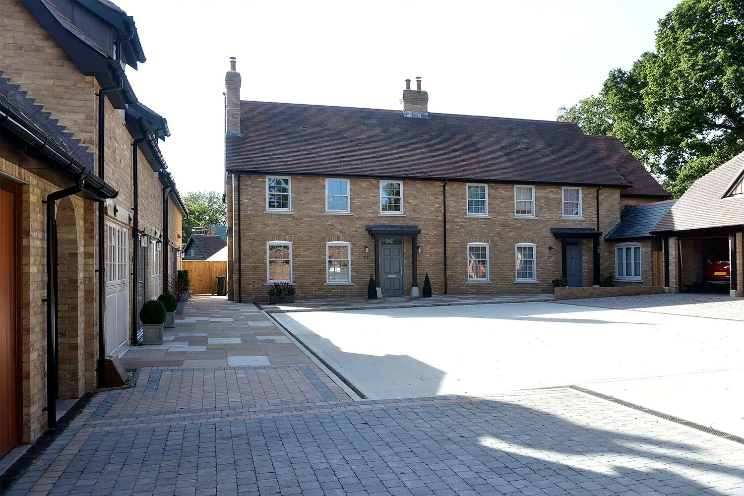 Stapehill Abbey Development Unites New Builds with Sensitive Conversions