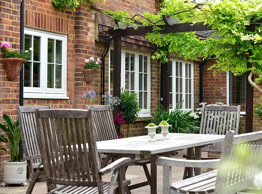 Stable Block Renovated with Timeless Window & Door Design