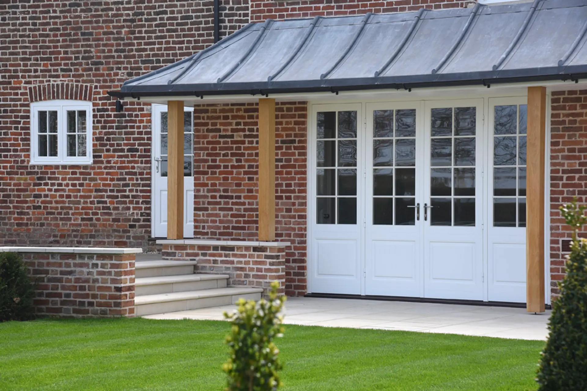 French Door White Exterior 33 - French door in White