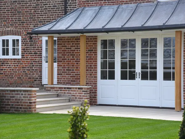 French Door White Exterior 33 - French door in White