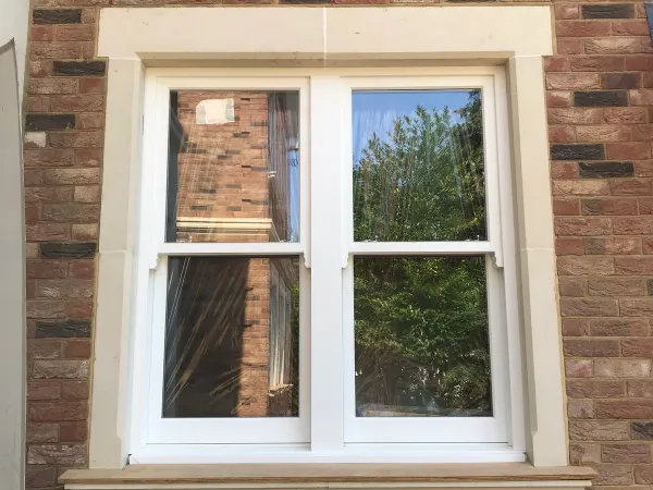 Sash Windows White Exterior 45 - Sash window in White