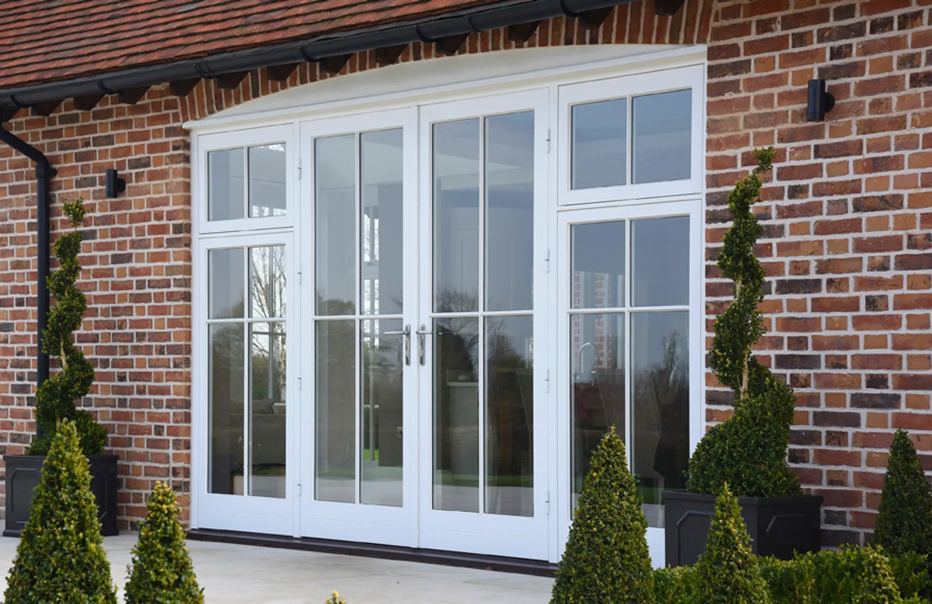French Door White Exterior 32 - French door in White